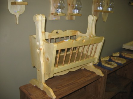 Spindle Doll Cradle