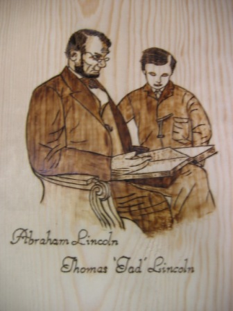 Abraham Lincoln and Thomas 'Tad' Lincoln